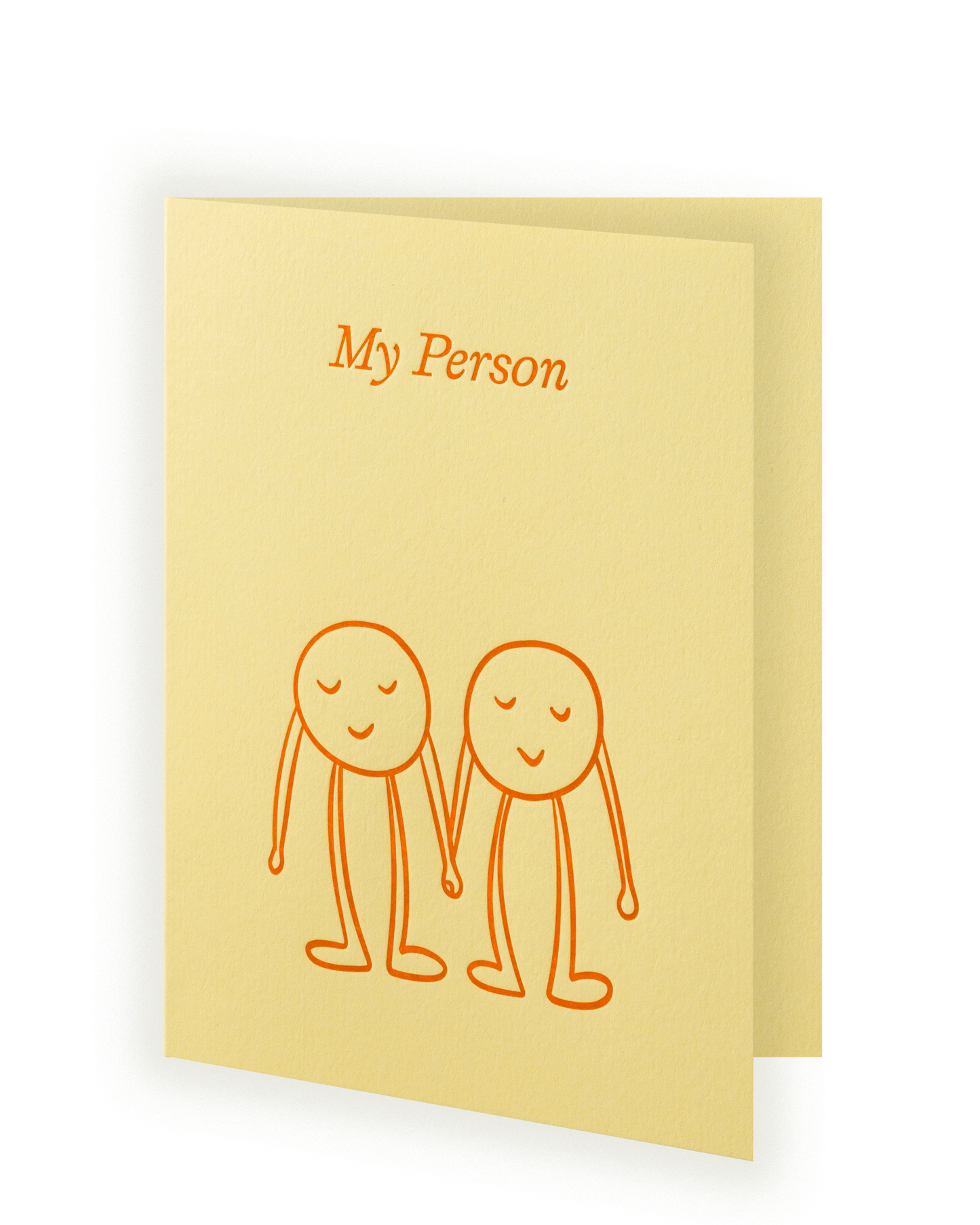 'My Person' Greeting Card by Short Talk