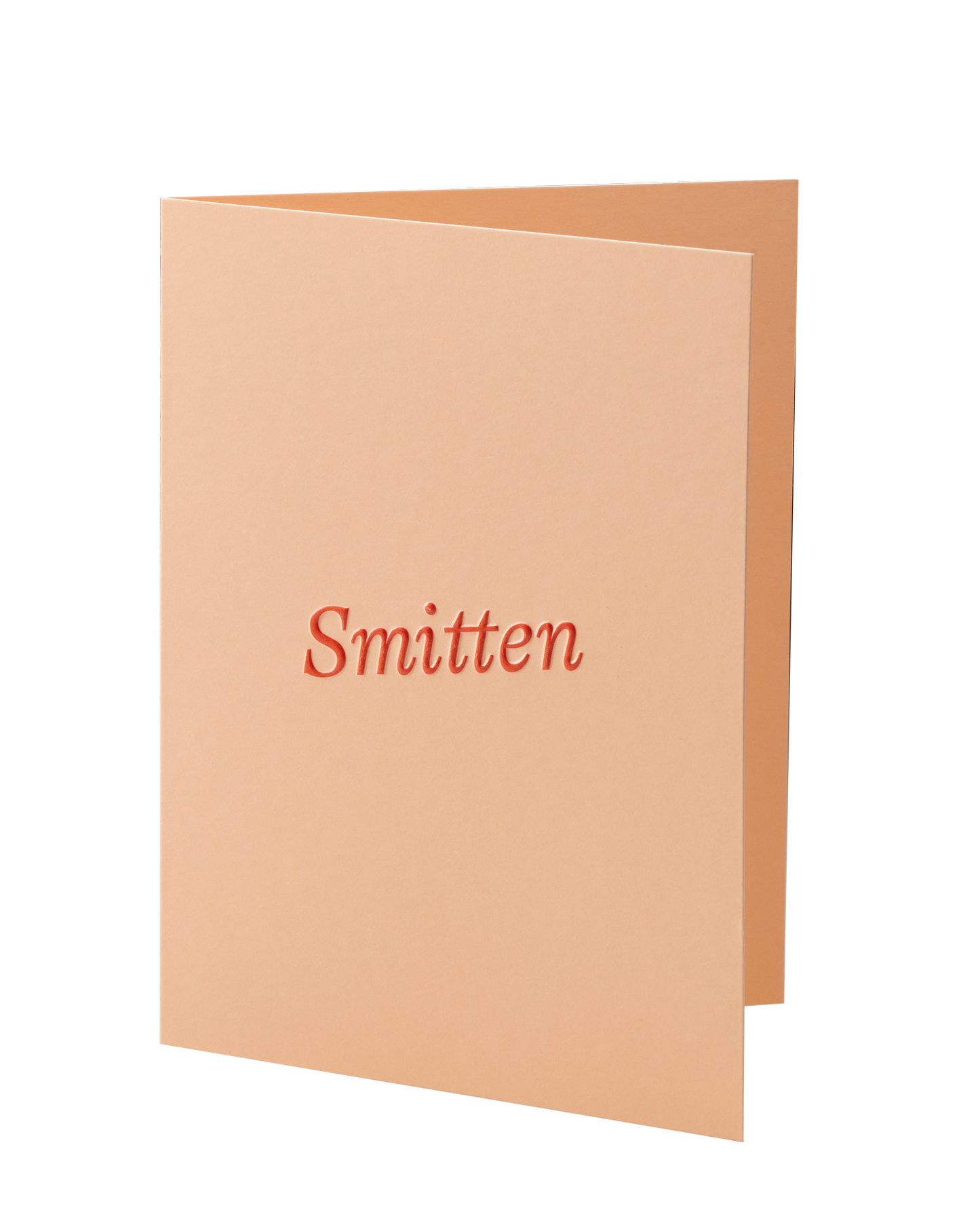 'Smitten' Greeting Card by Short Talk
