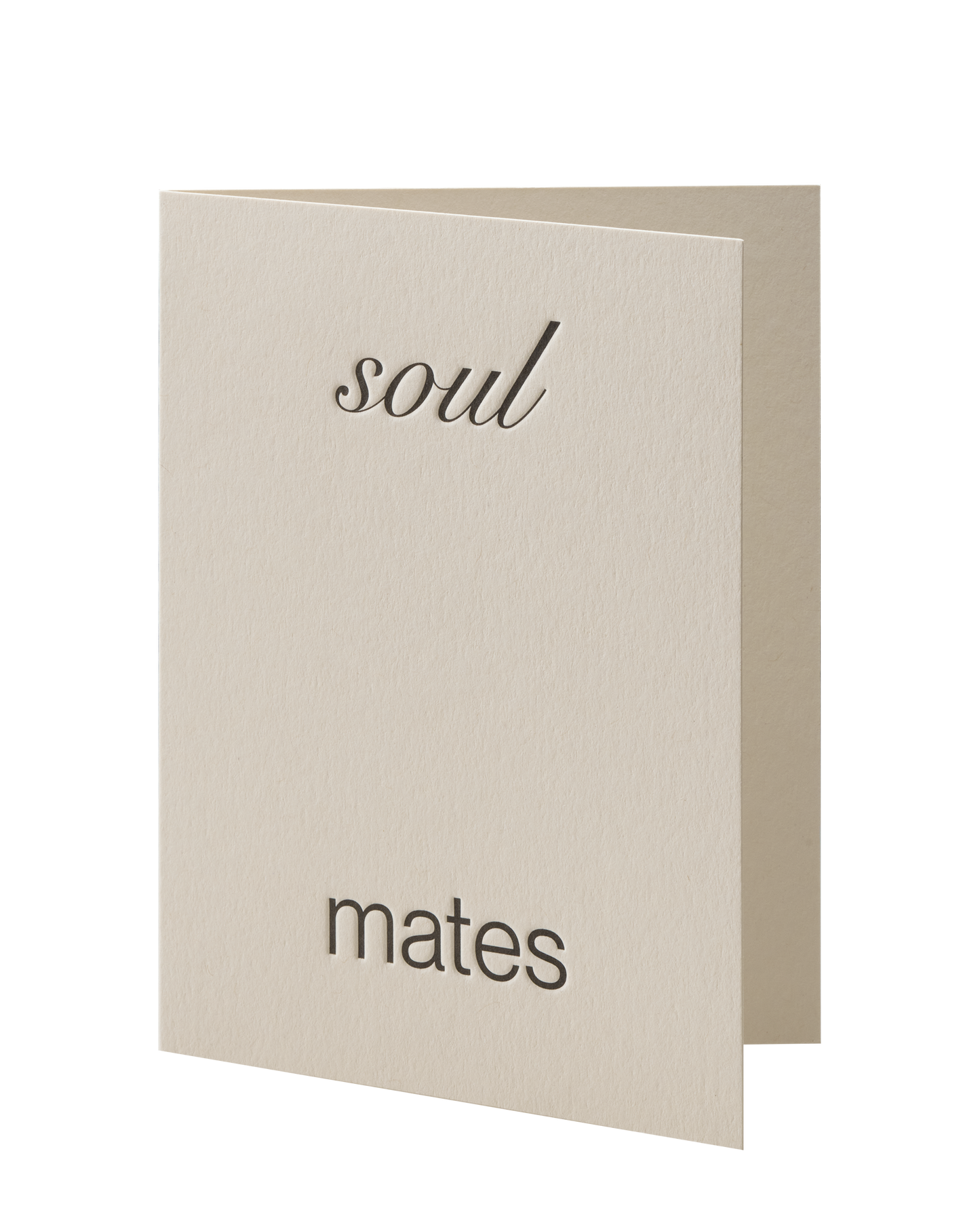 'Soulmates' Greeting Card by Short Talk