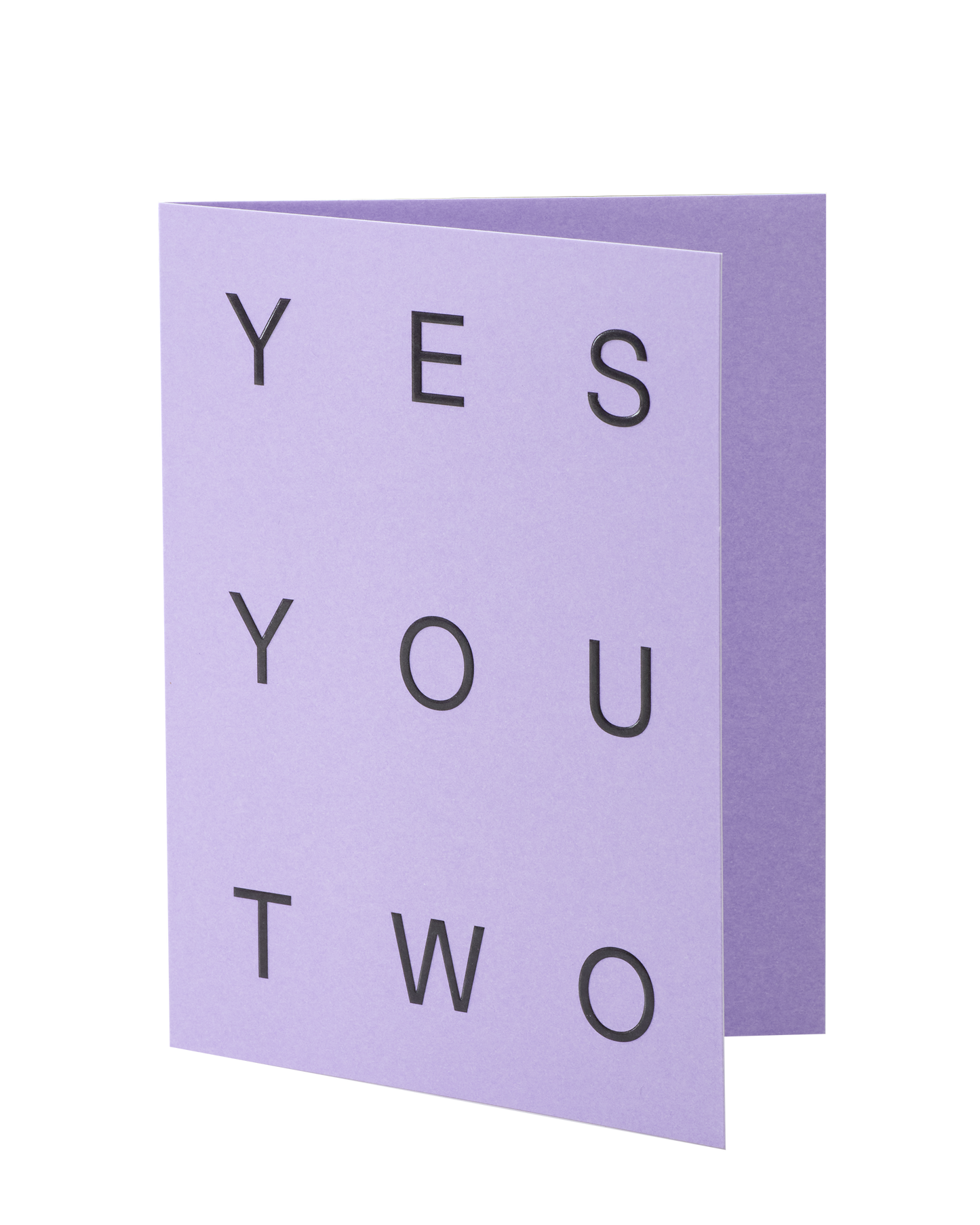 'Yes You Two' Greeting Card by Short Talk