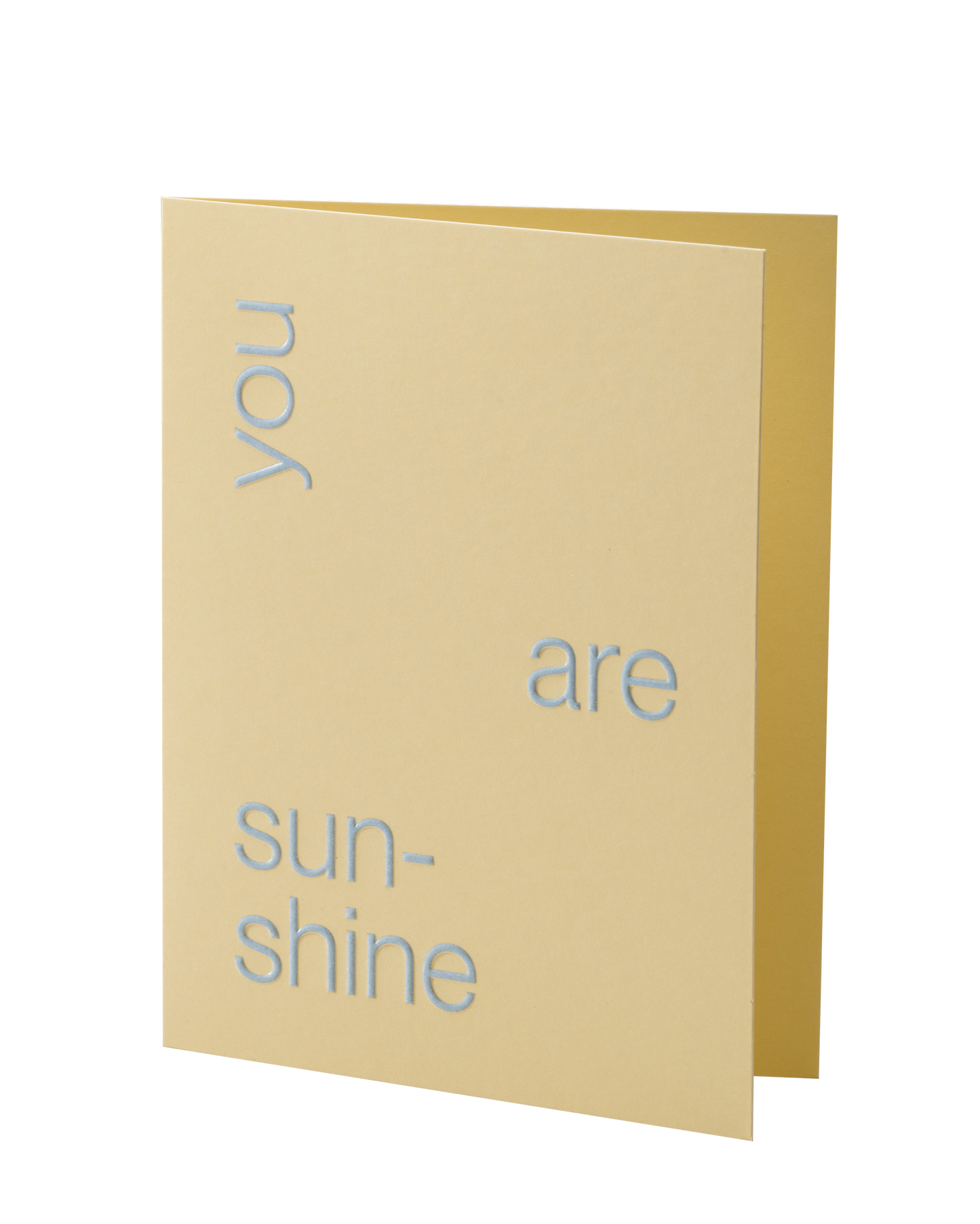 'You Are Sunshine' Greeting Card by Short Talk