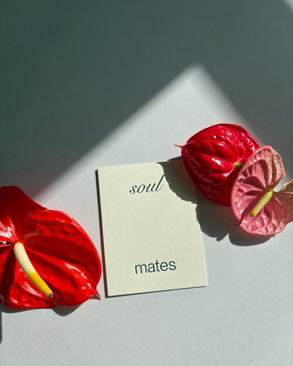 'Soulmates' Greeting Card by Short Talk