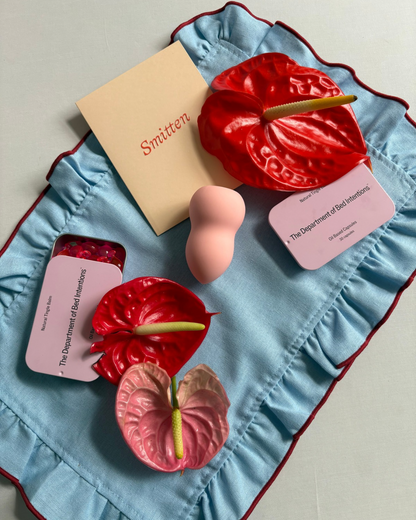 'Smitten' Greeting Card by Short Talk