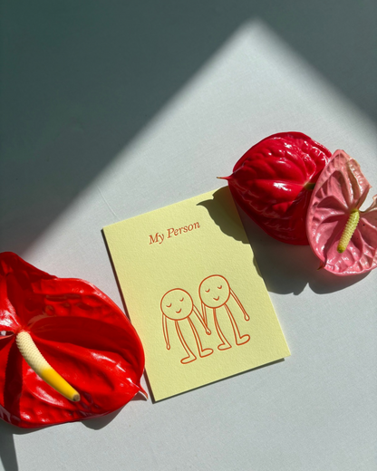 'My Person' Greeting Card by Short Talk